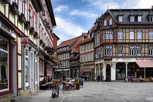 Half-timbered houses