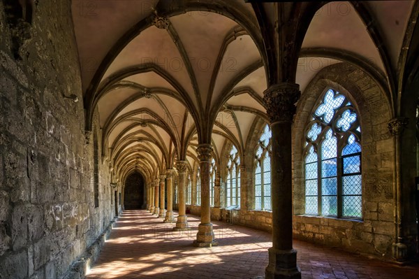 Cloister in the Imperial Walkenried Cistercian Abbey