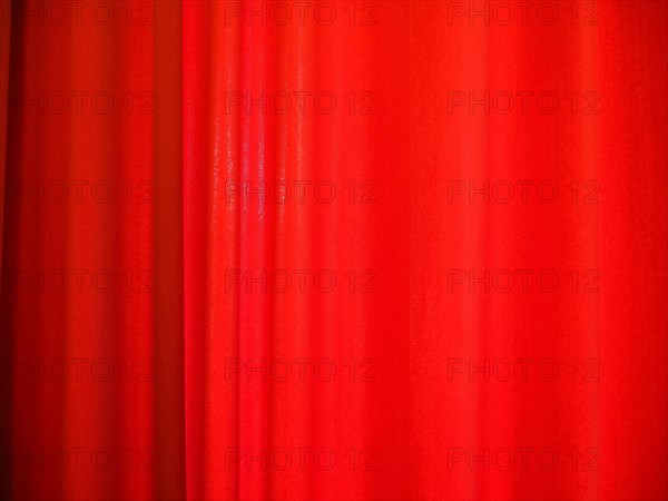 Red curtain background