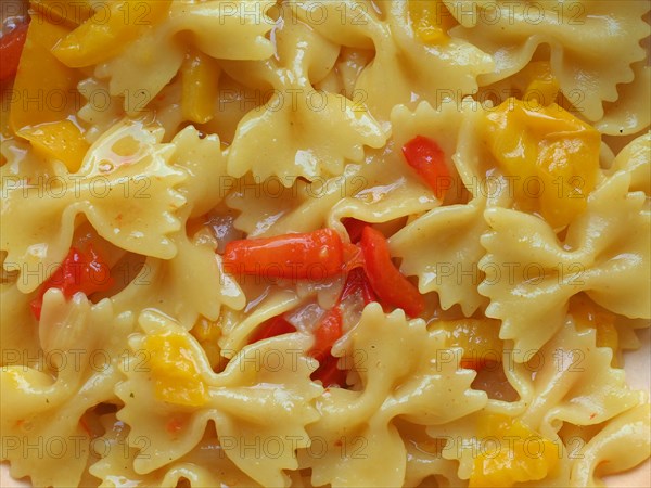 Farfalle pasta food