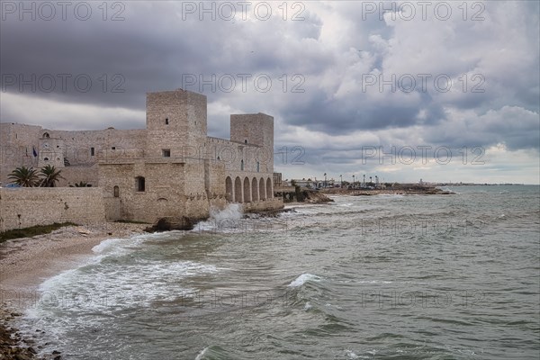 Castello built in the 13th century by Frederick II