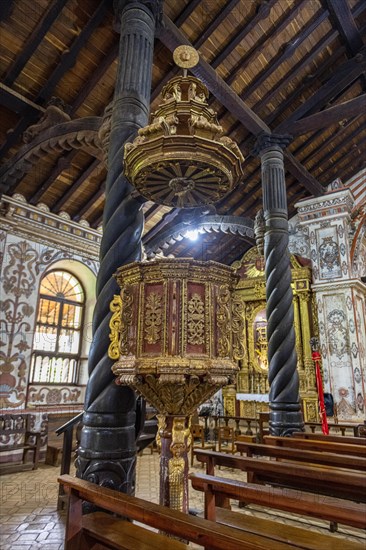 Interior of the San Miguel de Velasco mission