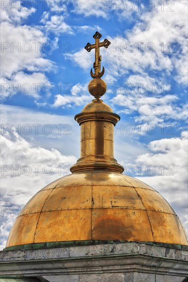 Parts of the roof of St. Isaacs Cathedral