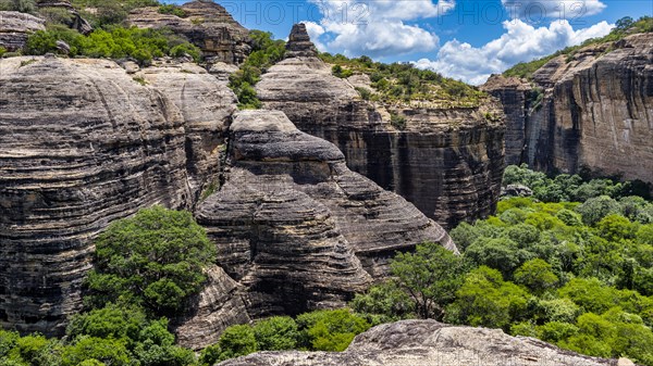 Sandstone cliffs at Pedra Furada