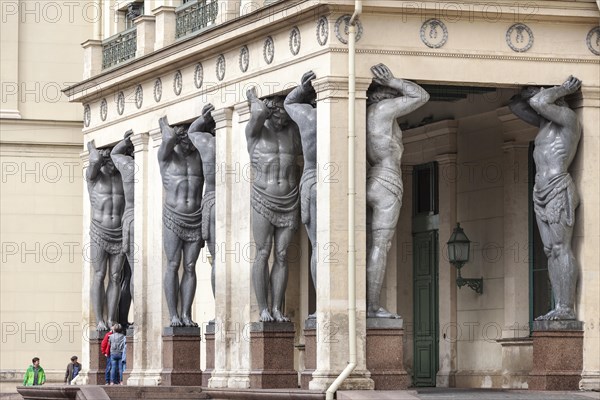 Atlas Statues