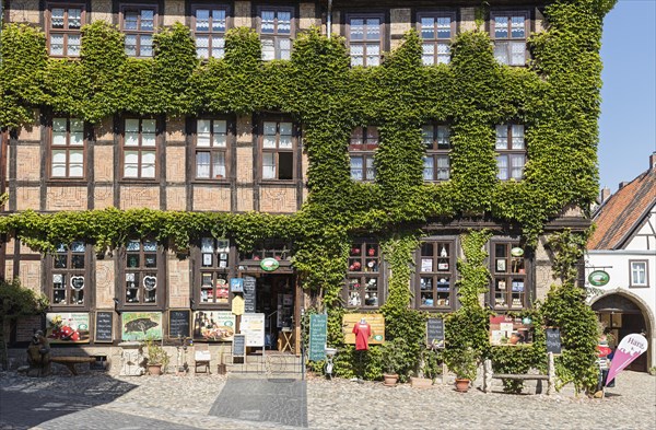 Multi-storey half-timbered house