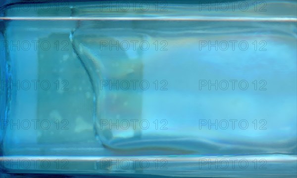 Cobalt blue glass texture background