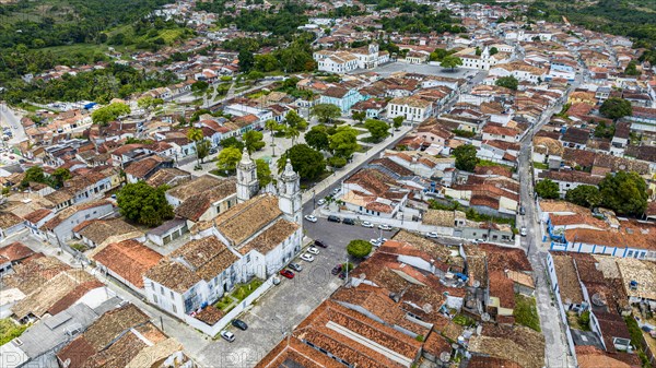 Aerial of the Unesco site Sao Cristovao