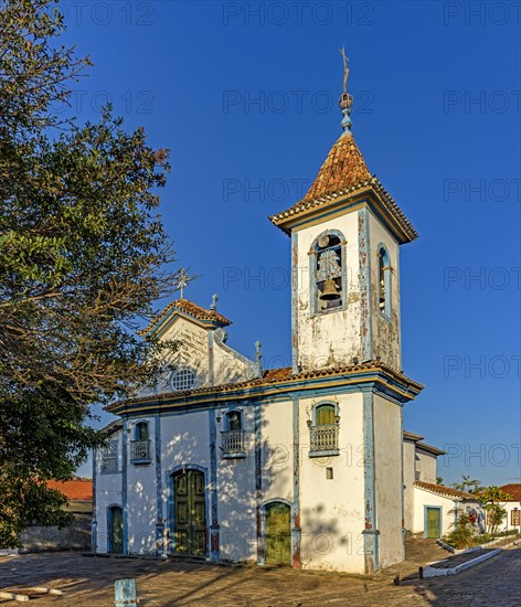 Old baroque church in the historic city of Diamantina in Minas Gerais which during the empire was an important diamond production center in Brazil