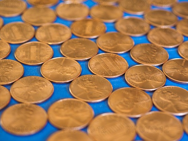 One Cent Dollar coins