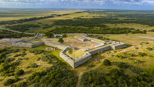 Aerial of the Fort of Santa Teresa