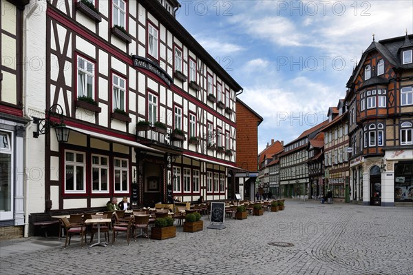 Half-timbered houses