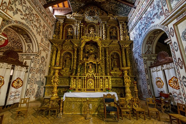 Interior of the San Miguel de Velasco mission