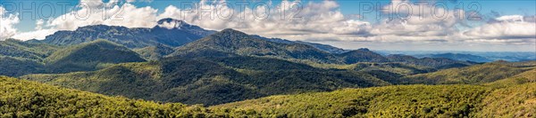 Panoramic photography in Lavras Novas of the hills