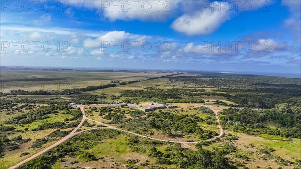 Aerial of the Fort of Santa Teresa