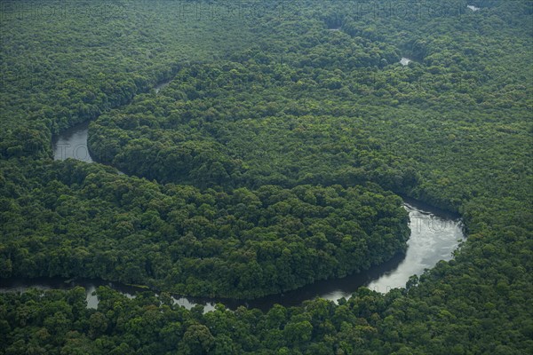 Aerial of the Potaro river