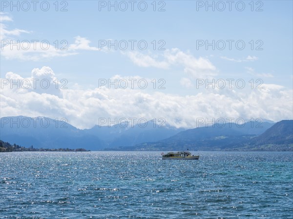 Excursion boat on Lake Attersee