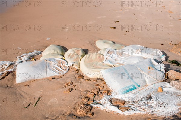 Beach pollution