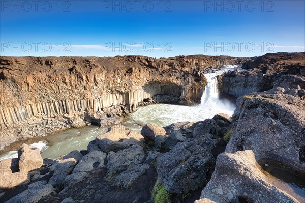 Aldeyjarfoss waterfall