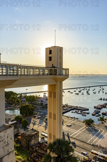 Top view of the bay of All Saints