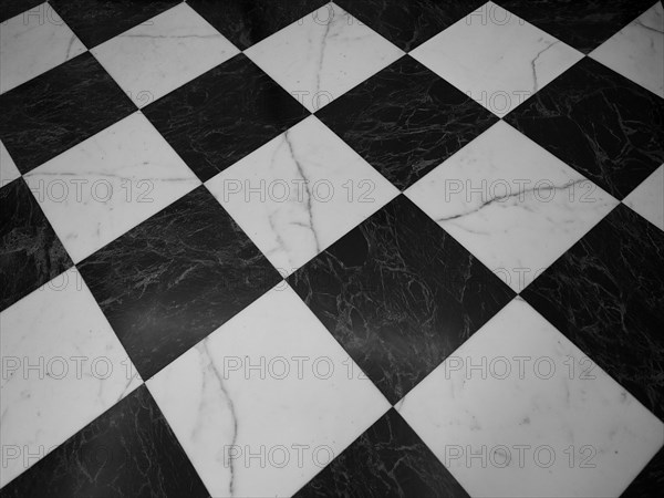 Checkered floor texture background