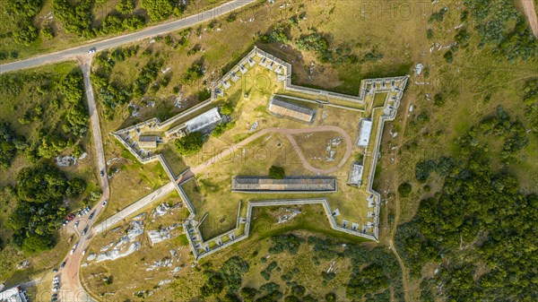 Aerial of the Fort of Santa Teresa