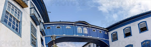 Icon of colonial architecture in Diamantina in the state of Minas Gerais