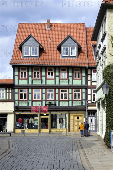 Half-timbered houses