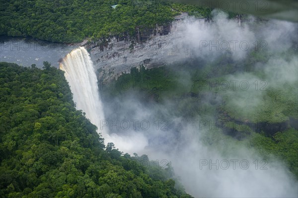 Aerial of the Kaieteur Falls