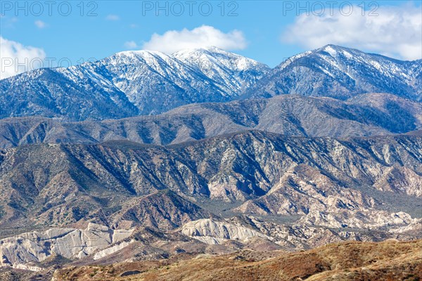 San Gabriel Mountains Landscape near Los Angeles