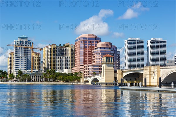 Royal Park Bridge Skyline in West Palm Beach