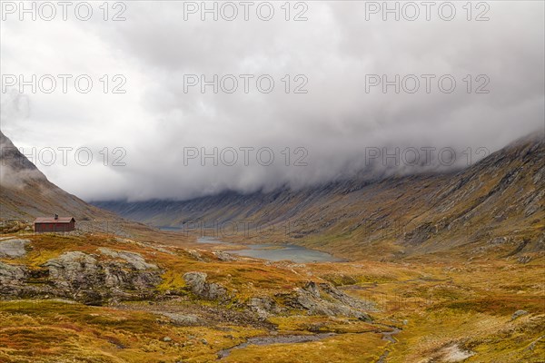 Breiddalen Valley Lookout with Giant Cloud