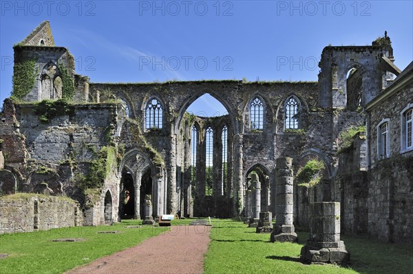 Ruins of the Aulne Abbey