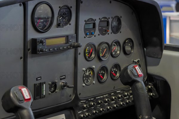 Classic pilot instrument panels