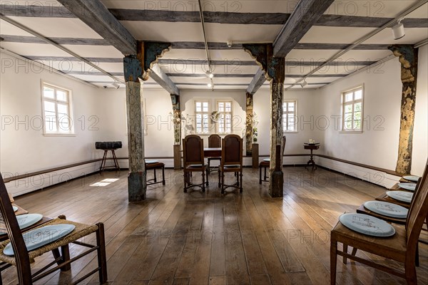 Marriage room in the registry office