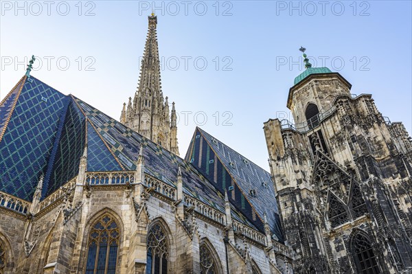 St. Stephen's Cathedral with Gothic facade