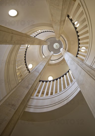 Spiral staircase in Schwerin Castle