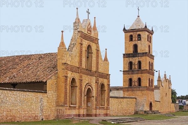 The Jesuit Mission church of San Jose de Chiquitos