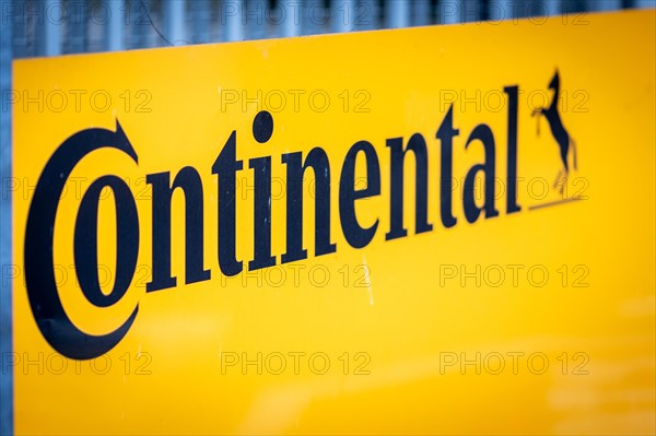 A sign of the Continental company in front of their headquarters in Hanover