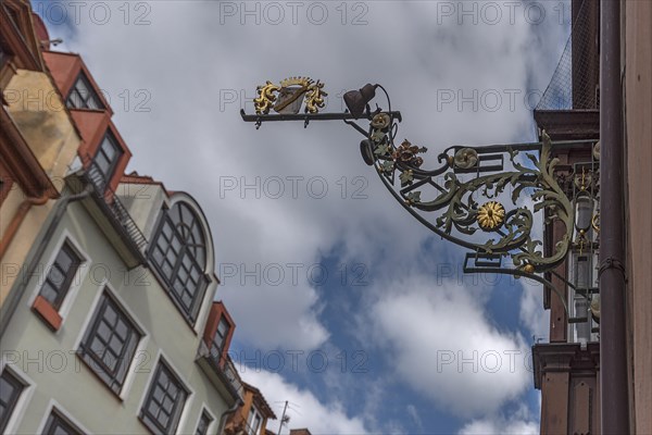 Historical nose sign from an inn