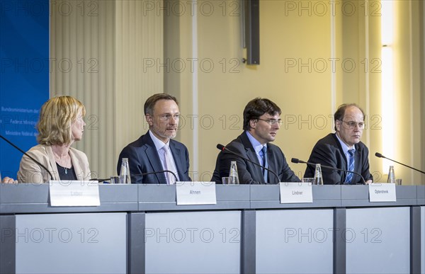 Press conference after the meeting of the Stability Council at the Federal Ministry of Finance with Christian Lindner