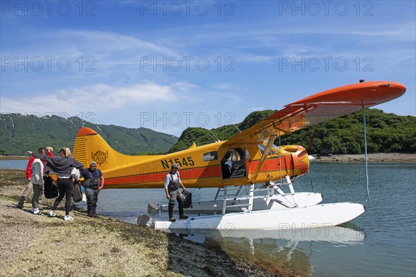 Island Air Service brings tourists by seaplane to Katmai