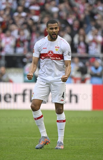 Goal celebration Josha Vagnoman VfB Stuttgart