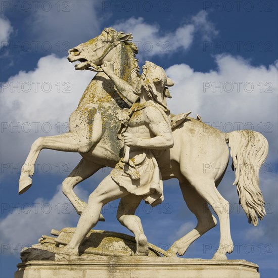 Equestrian statue