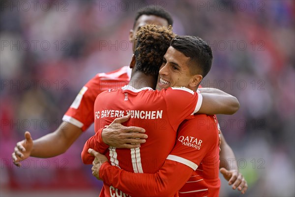 Goal celebration Joao Cancelo FC Bayern Munich FCB