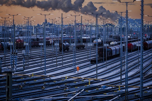 View of the freight station Halle