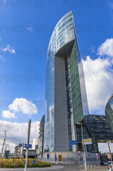 High-rise building in Donaupark in Donau City