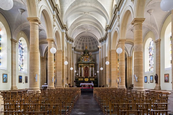 The Neoclassical Saint Peter and Paul's church