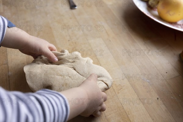 Topic: Toddler helps with cooking