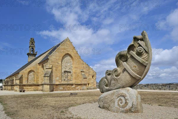 The chapel Notre-Dame de Rocamadour in the harbour of Camaret-sur-Mer